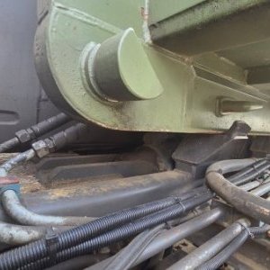 foto 35t kontejner GINAF 6x4+ 22tm jeřáb