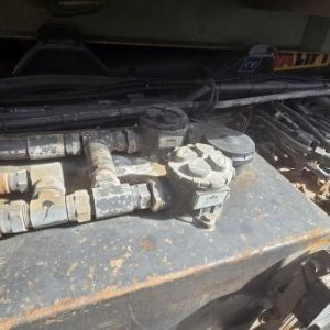 foto 35t kontejner GINAF 6x4+ 22tm jeřáb