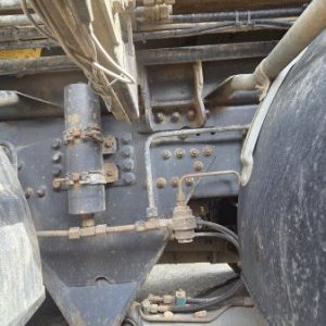 foto 35t kontejner GINAF 6x4+ 22tm jeřáb