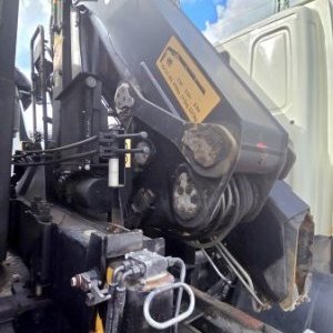 foto 35t kontejner GINAF 6x4+ 22tm jeřáb