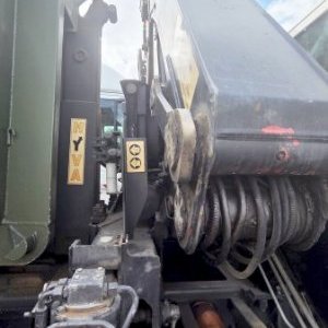 foto 35t kontejner GINAF 6x4+ 22tm jeřáb