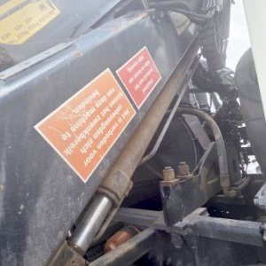 foto 35t kontejner GINAF 6x4+ 22tm jeřáb
