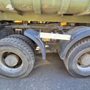 foto 35t kontejner GINAF 6x4+ 22tm jeřáb
